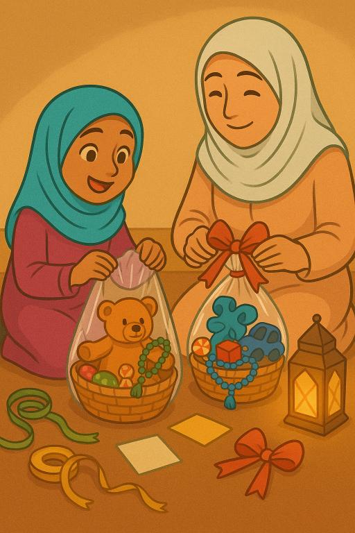 Wrapping-charity-gift