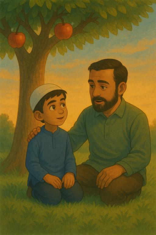 Zayd’s Powerful Lesson Beneath the Apple Tree 4 islamic-parenting-lesson